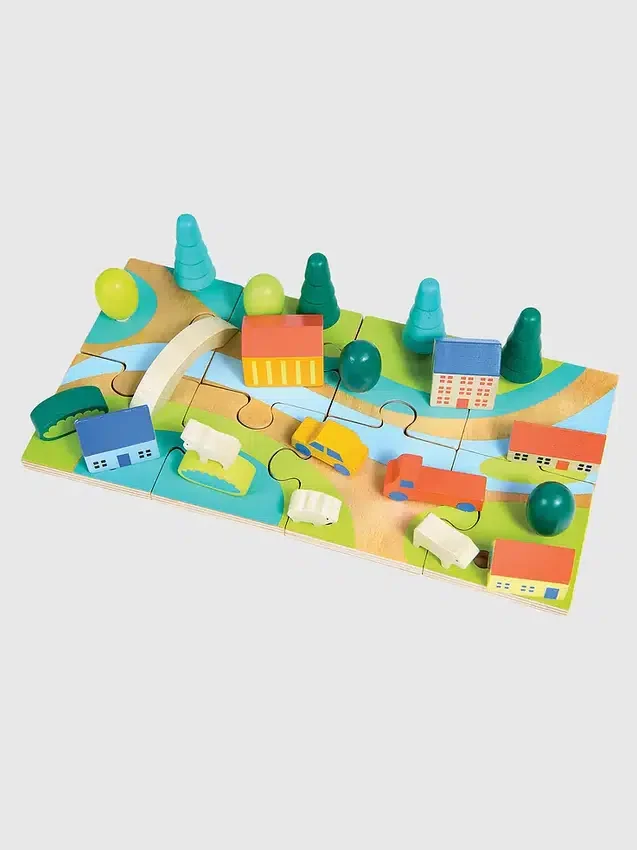 „Tiny Town“-Puzzle-Spielzeug