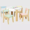 Tisch- und 4-Stuhl-Set für Kleinkinder