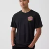 Tlc-T-Shirt mit Grafik in lockerer Passform
