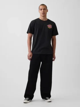 Tlc-T-Shirt mit Grafik in lockerer Passform