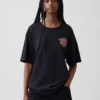 Tlc-T-Shirt mit Grafik in lockerer Passform
