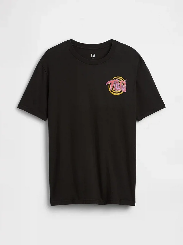 Tlc-T-Shirt mit Grafik in lockerer Passform