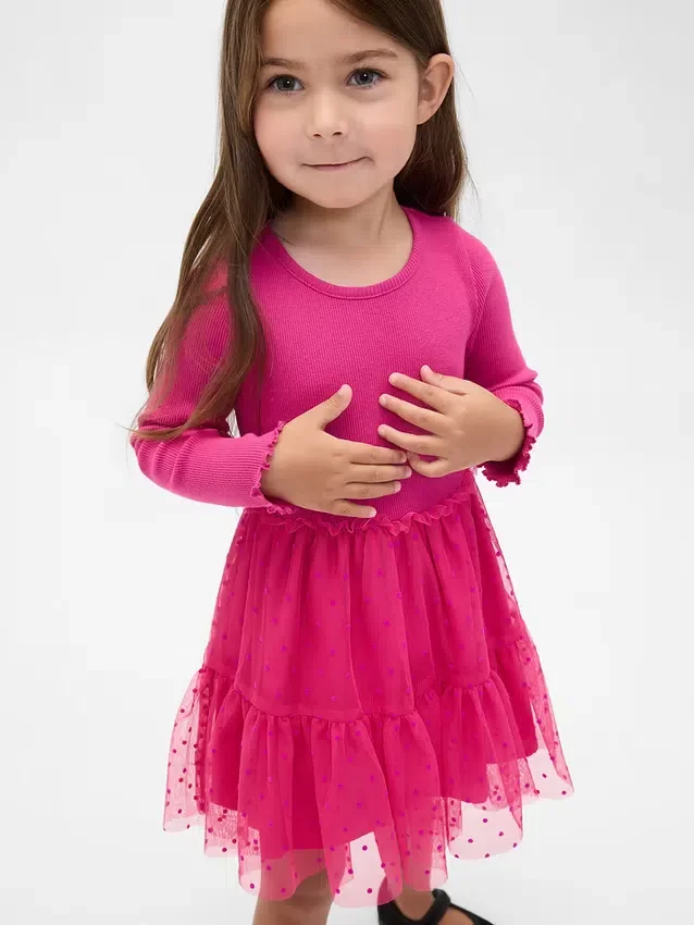 Tüllkleid aus verschiedenen Materialien für Baby & Kleinkind