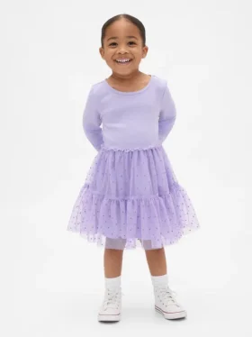 Tüllkleid aus verschiedenen Materialien für Baby & Kleinkind