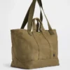 Tote-Bag aus gewachstem Canvas