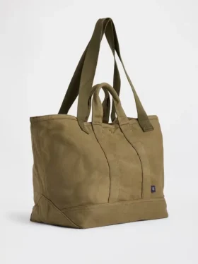 Tote-Bag aus gewachstem Canvas