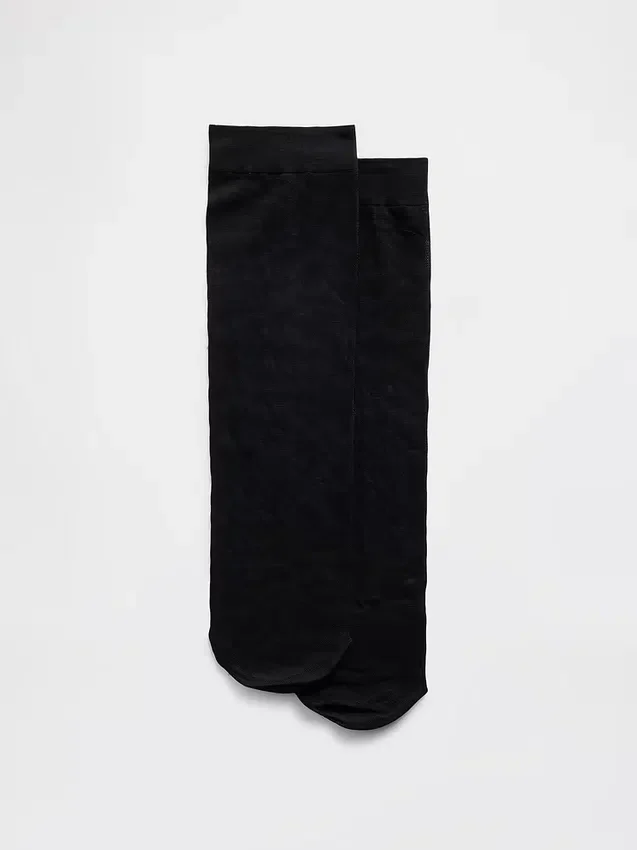 Transparente Crew-Socken