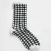 Transparente Crew-Socken