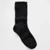 Transparente Crew-Socken