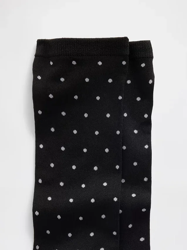 Transparente Crew-Socken