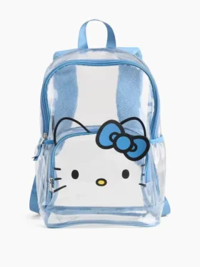 Transparenter Hello Kitty-Rucksack für Kinder