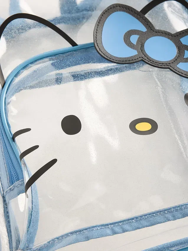 Transparenter Hello Kitty-Rucksack für Kinder
