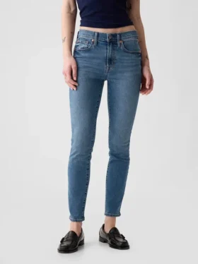 True-Skinny-Jeans mit mittlerer Leibhöhe