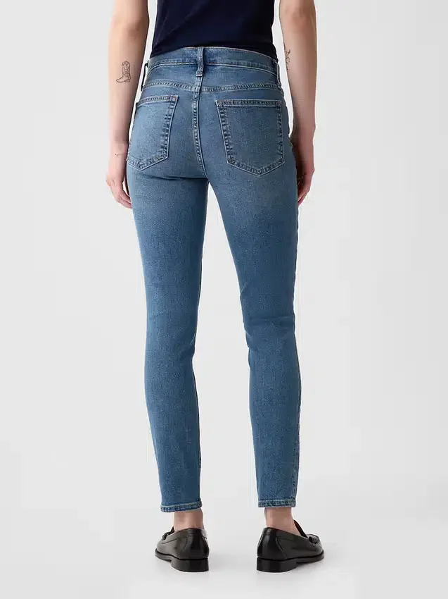 True-Skinny-Jeans mit mittlerer Leibhöhe