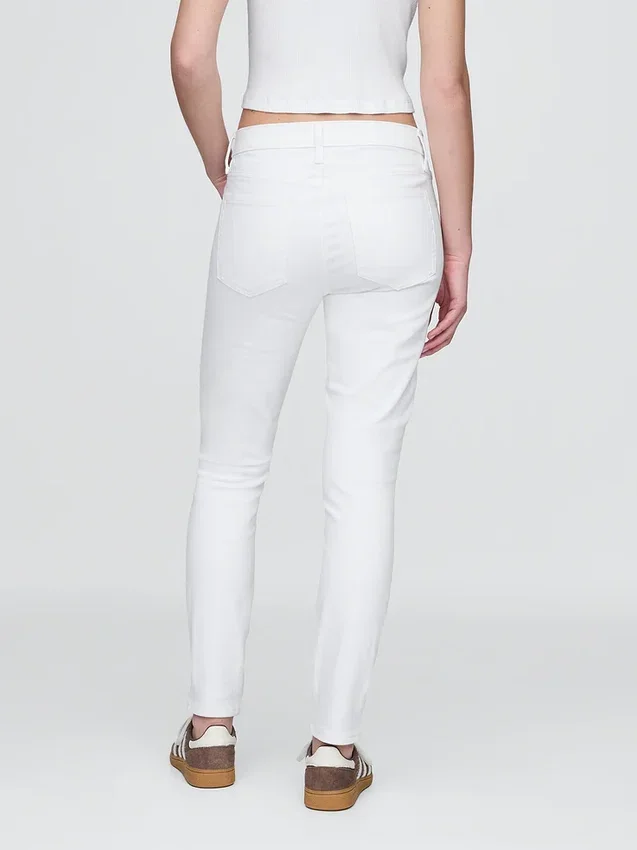 True-Skinny-Jeans mit mittlerer Leibhöhe
