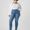 True-Skinny-Jeans mit mittlerer Leibhöhe