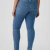 True-Skinny-Jeans mit mittlerer Leibhöhe