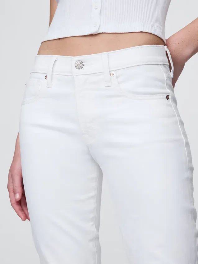 True-Skinny-Jeans mit mittlerer Leibhöhe