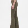 Twill-Hose mit niedriger Leibhöhe, lang und schmal geschnitten