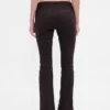 Twill-Hose mit niedriger Leibhöhe, lang und schmal geschnitten