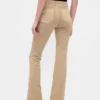 Twill-Hose mit niedriger Leibhöhe, lang und schmal geschnitten