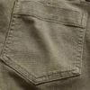 Twill-Hose mit niedriger Leibhöhe, lang und schmal geschnitten