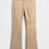 Twill-Hose mit niedriger Leibhöhe, lang und schmal geschnitten