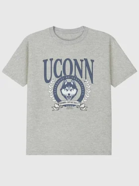 UConn Laurel Crest Grafik-T-Shirt