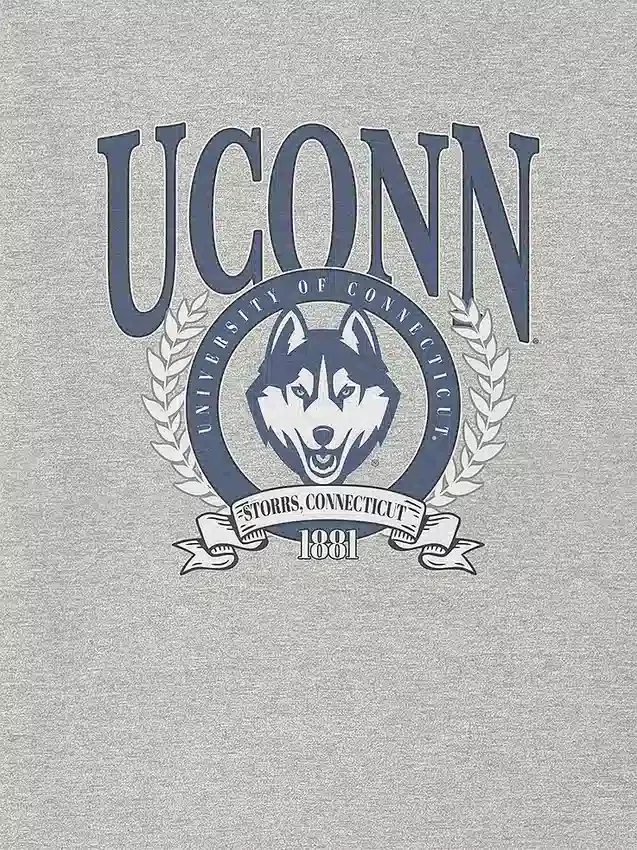 UConn Laurel Crest Grafik-T-Shirt