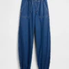 Ultrasoft Easy Barrel Jeans mit hoher Leibhöhe