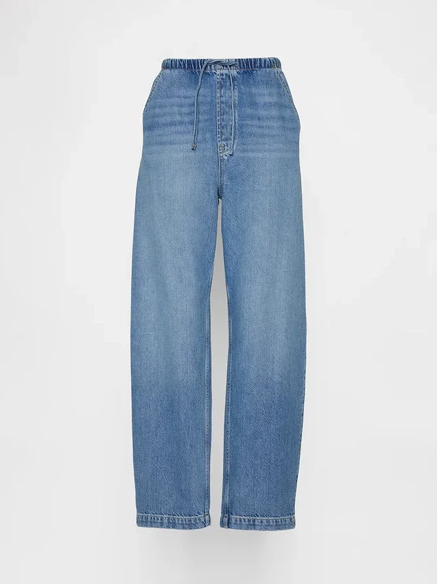 Ultrasoft Easy Barrel Jeans mit hoher Leibhöhe