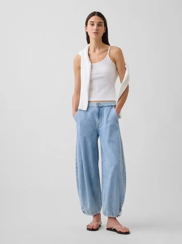 Ultrasoft Horseshoe Jeans mit mittlerer Leibhöhe