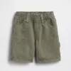 Ultrasofte Denim-Carpenter-Shorts zum Hineinschlüpfen für Baby & Kleinkind