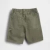 Ultrasofte Denim-Carpenter-Shorts zum Hineinschlüpfen für Baby & Kleinkind