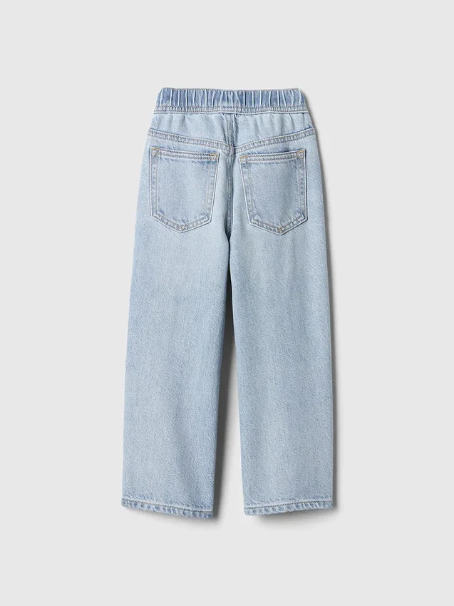 Ultraweiche Baggy-Jeans zum Hineinschlüpfen für Baby & Kleinkind