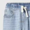 Ultraweiche Baggy-Jeans zum Hineinschlüpfen für Baby & Kleinkind