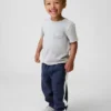 Ultraweiche Barrel-Hose mit Streifenmuster zum Hineinschlüpfen für Baby & Kleinkind