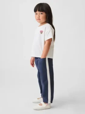 Ultraweiche Barrel-Hose mit Streifenmuster zum Hineinschlüpfen für Baby & Kleinkind