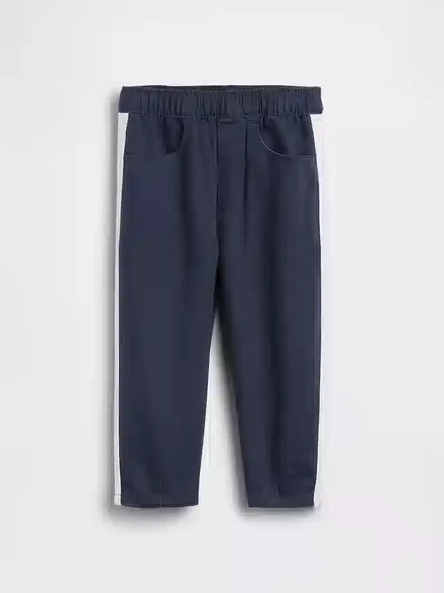 Ultraweiche Barrel-Hose mit Streifenmuster zum Hineinschlüpfen für Baby & Kleinkind