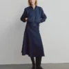 Ultraweiche Denim-Bomberjacke