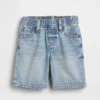 Ultraweiche Denim-Shorts zum Hineinschlüpfen für Baby & Kleinkind