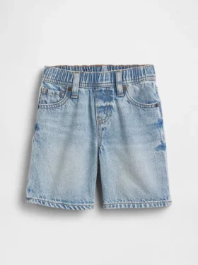 Ultraweiche Denim-Shorts zum Hineinschlüpfen für Baby & Kleinkind