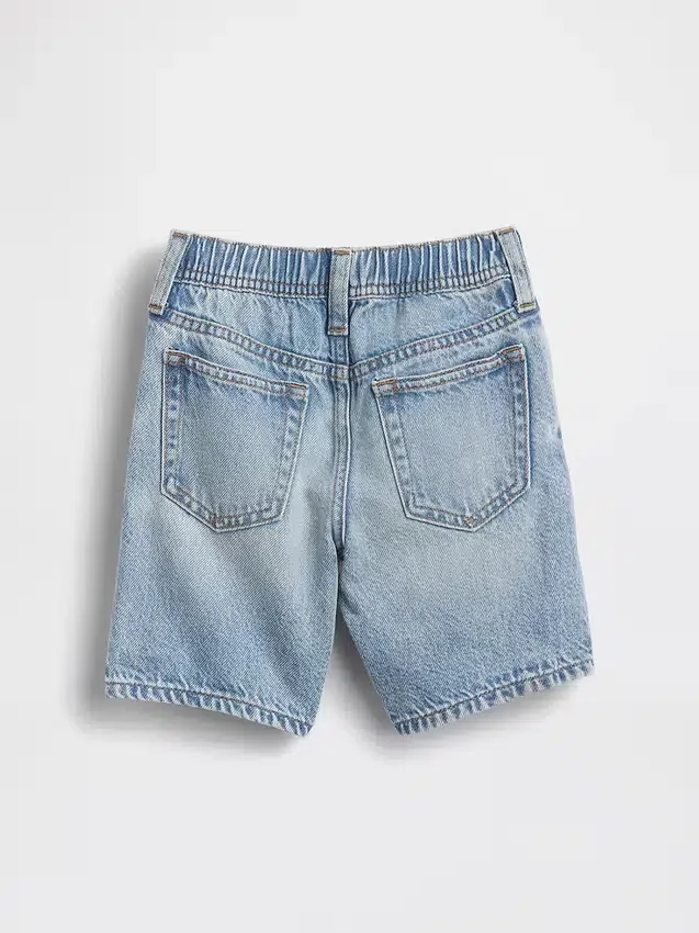 Ultraweiche Denim-Shorts zum Hineinschlüpfen für Baby & Kleinkind