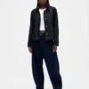 Ultraweiche Denim-Swing-Arbeitsjacke