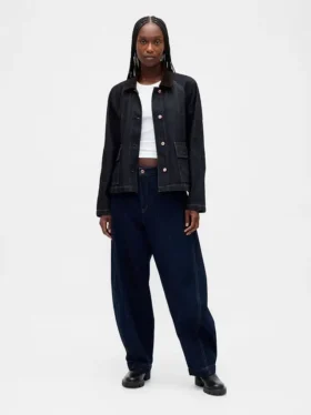 Ultraweiche Denim-Swing-Arbeitsjacke