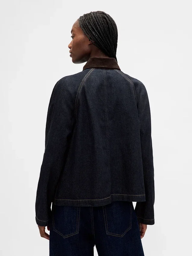 Ultraweiche Denim-Swing-Arbeitsjacke