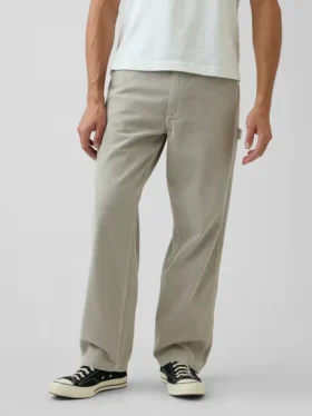 Ultraweiche, weit geschnittene Carpenter-Jeans