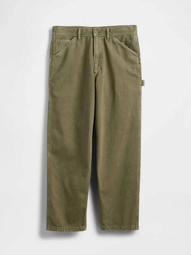 Ultraweiche, weit geschnittene Carpenter-Jeans