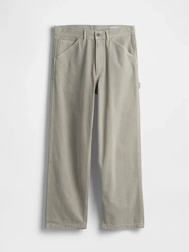 Ultraweiche, weit geschnittene Carpenter-Jeans