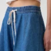 Ultraweicher Easy-Minirock aus Denim